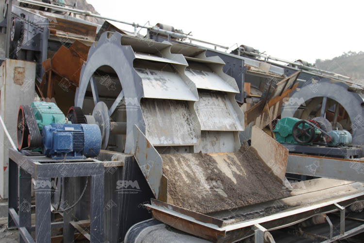 sand washing machine