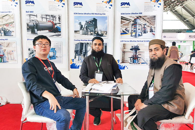 Photos of us with our customers
